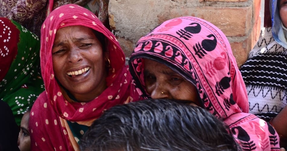 martyr rai singh wife big statement after watching husband face, funeral in sampla village