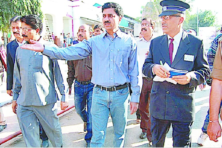 Adrm inspected the station