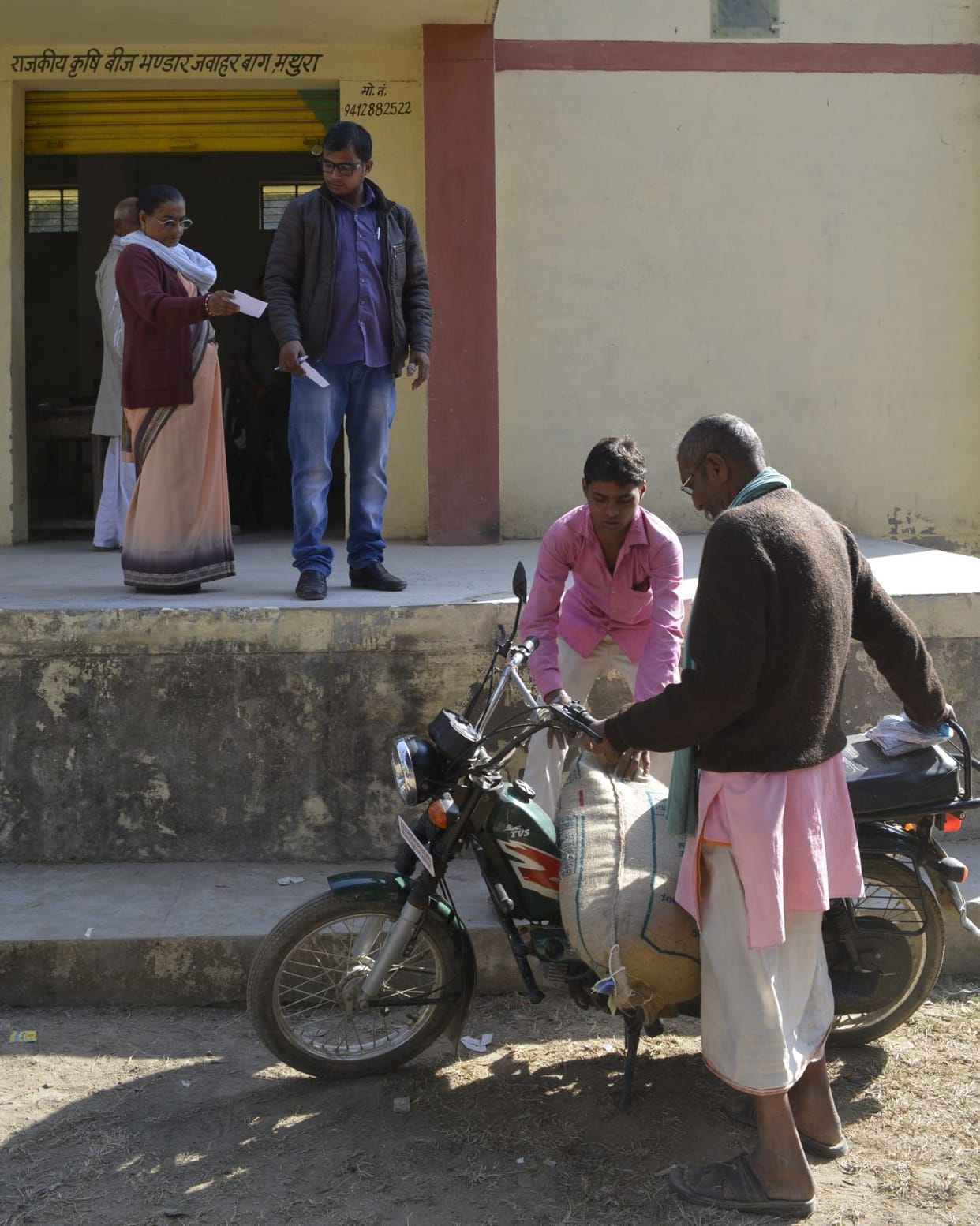 Relief came when 70 per cent sowing has done