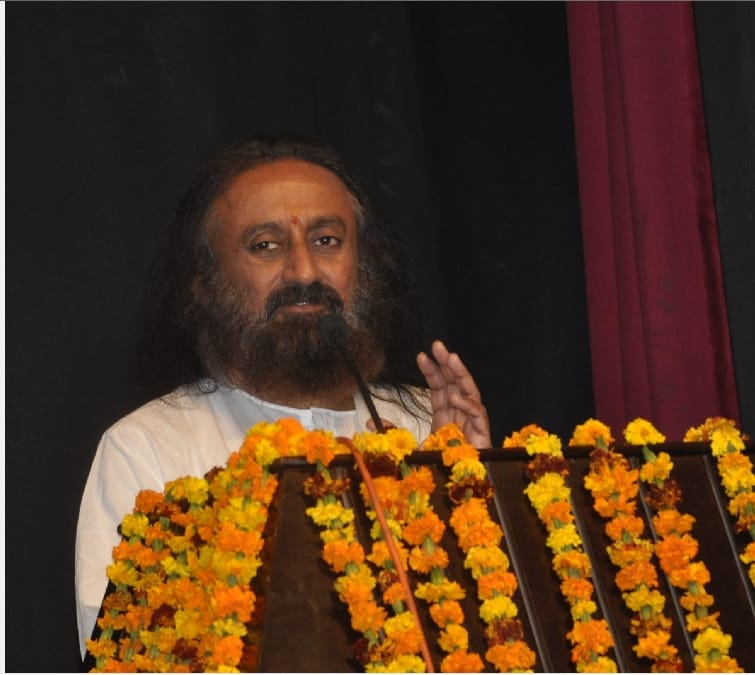 shri shri ravishanker in kashmir back to paradise conference