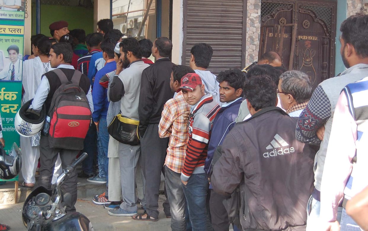 Small banks are not in line