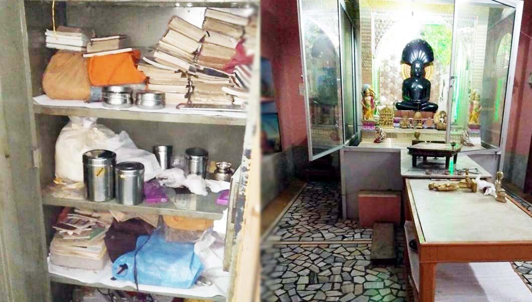 Stealing precious idols from a Jain temple