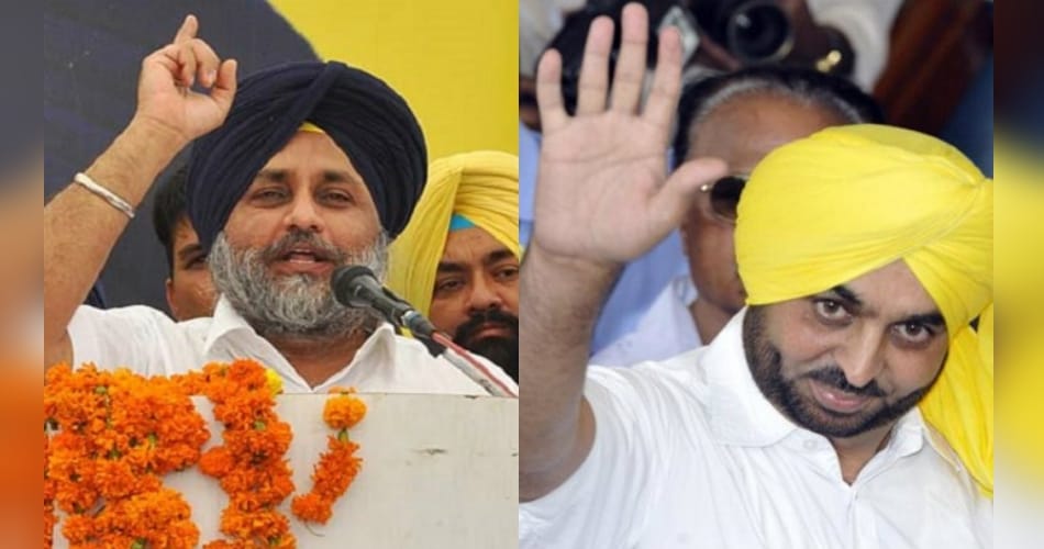Deputy cm sukhbir singh badal attacks on bhagwant mann