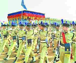 Passing out parade in CRPF CENTRE