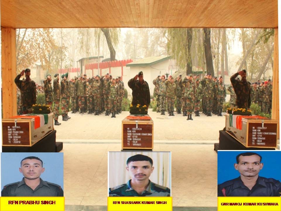 ARMY PAYS TRIBUTES TO MARTYRS