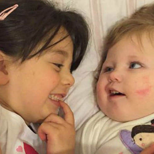 This girl cannot life due to a rare disease