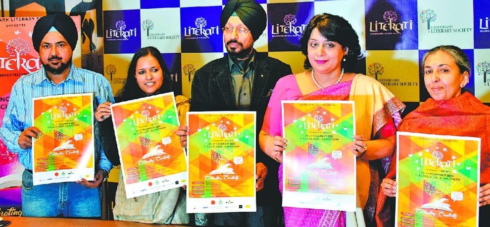 From November 26, "Chandigarh LitFest, Literati 2016, See the full schedule