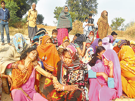 The young man's body found in mahipalpurva's pond