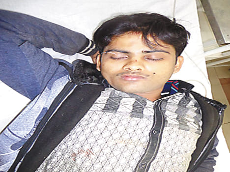The young man robbed roadways bus Jhrkhuranon