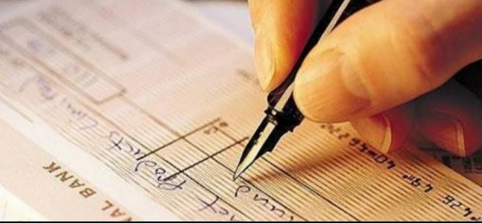 withdraw two lakh manipulated chque