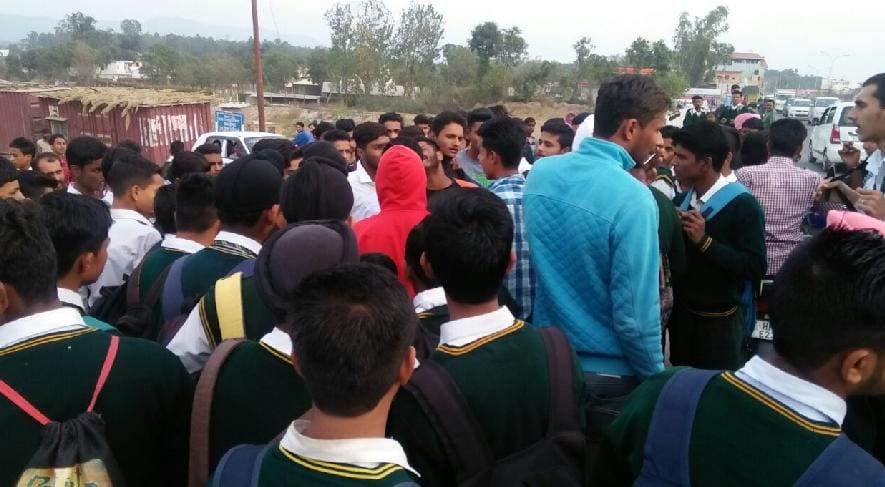  Increased tension in the two villages in the land dispute, firing