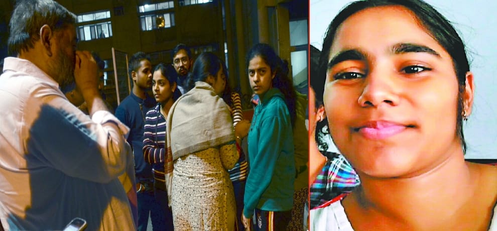 Students wept badly in Lavalin's condolence meeting.
