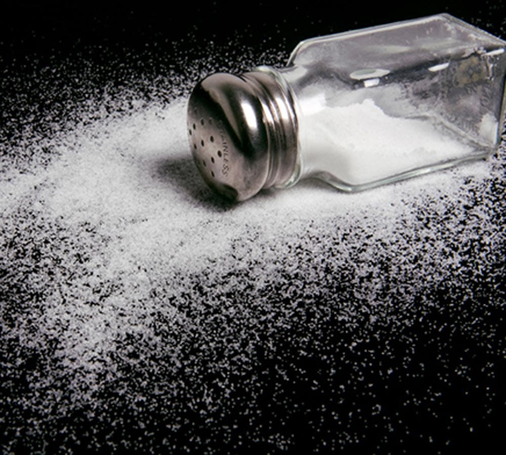 disadvantage of salt and sugar