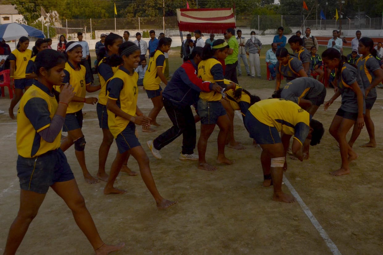 Kashi Vidyapeeth both won match of kabaddi