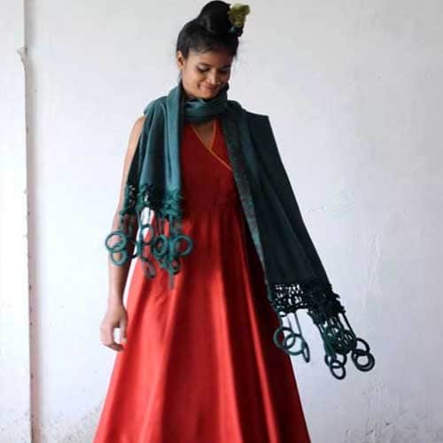 This beautiful Delhi domestic help is now a model for leading Indian designer