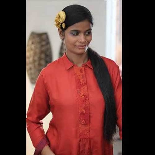 This beautiful Delhi domestic help is now a model for leading Indian designer
