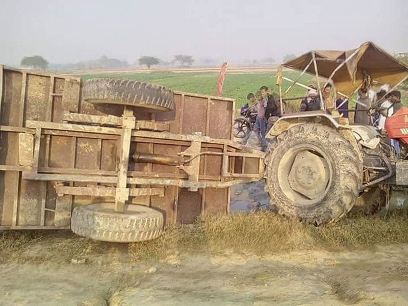 tractor trali, nh 24 jam