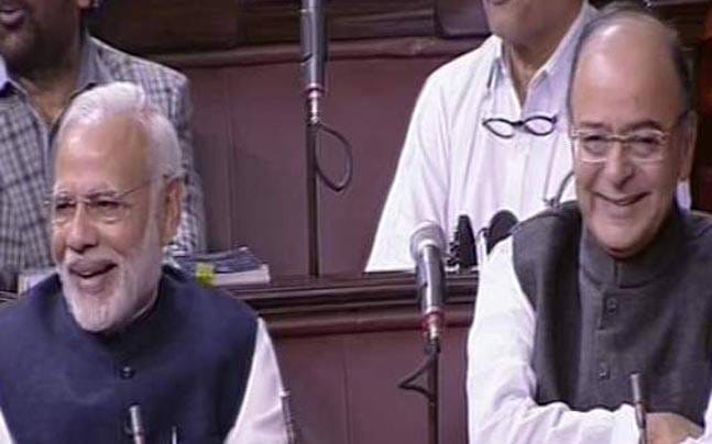 The joke was on serious debate between Parliament demonetisation 