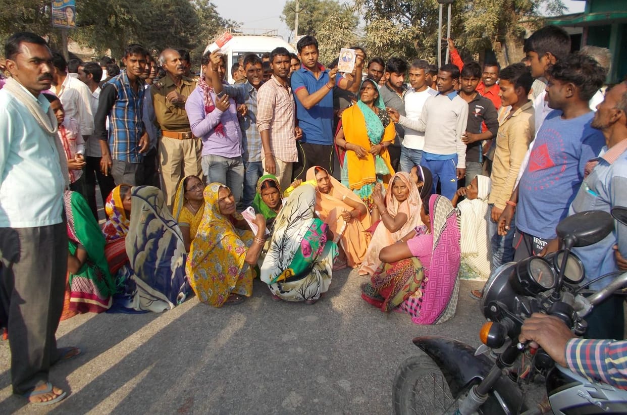 RS protesting somewhere jammed somewhere