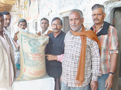 Three days of 1568, farmers bought seed