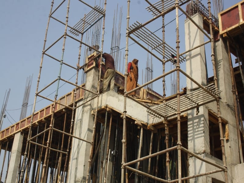 no workers for construction 
