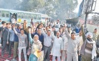 December 2 will staff the blockade roadways, Karnal