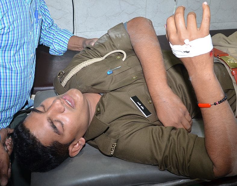 constable killed in tanker collision.