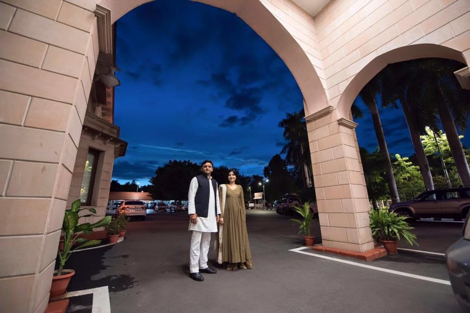 akhilesh dimple marriage story