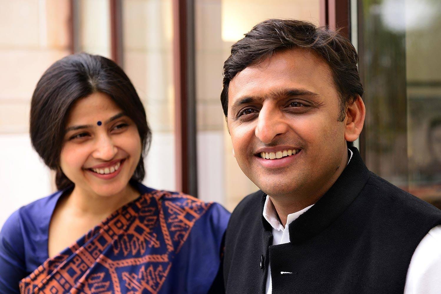 akhilesh dimple marriage story