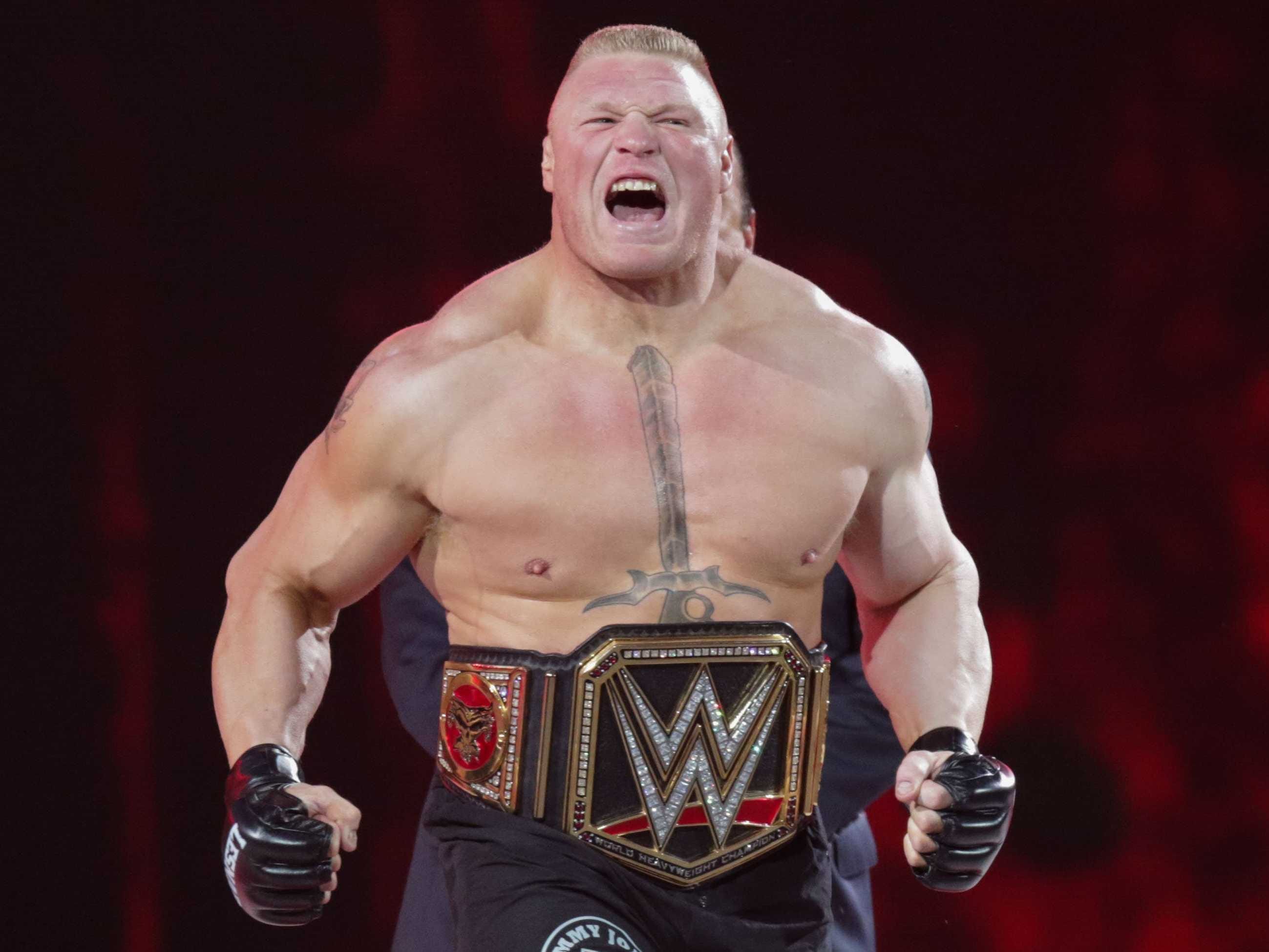 Brock Lesnar Diet And Workout Schedule Revealed