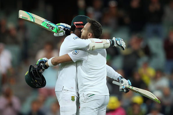 Faf Du Plessis Scored a Ton In Day Night Test Against Australia
