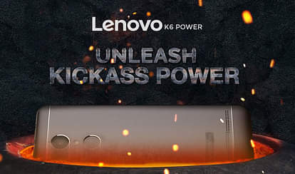 Lenovo launches new smartphone K6 Power with powerfull battery 