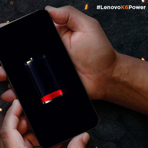 Lenovo 'K6 Power' लॉन्च, दमदार बैटरी के साथ शानदार फीचर्स