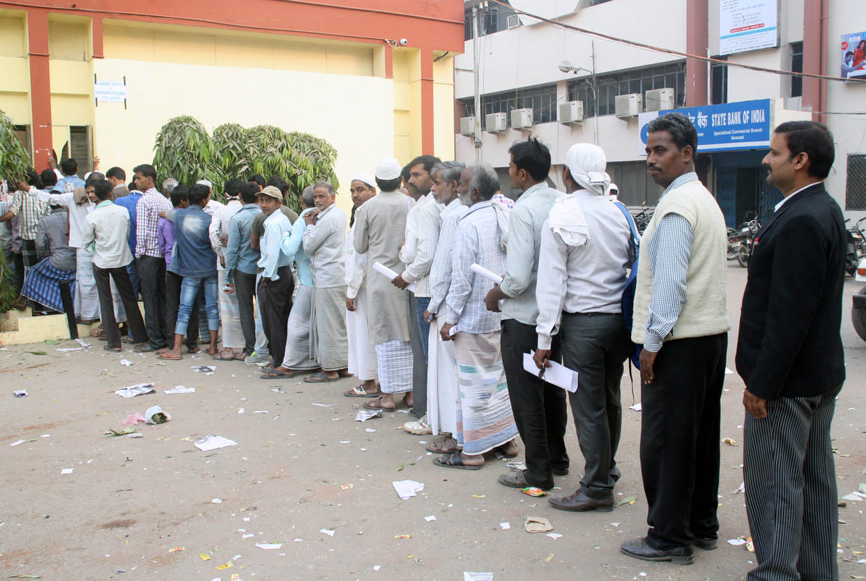 demonetisation anniversary live updates