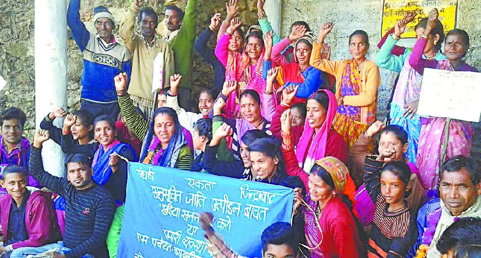 Alabaster the relay hunger strike against mining