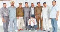 summuglar, arrested, police, affim, kaithal