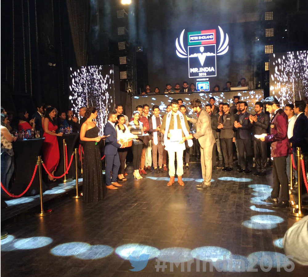 vishnu raj menon peter england mister india 2016