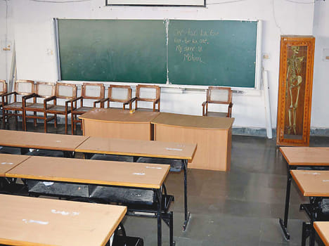 Medical College classes empty, are not studies