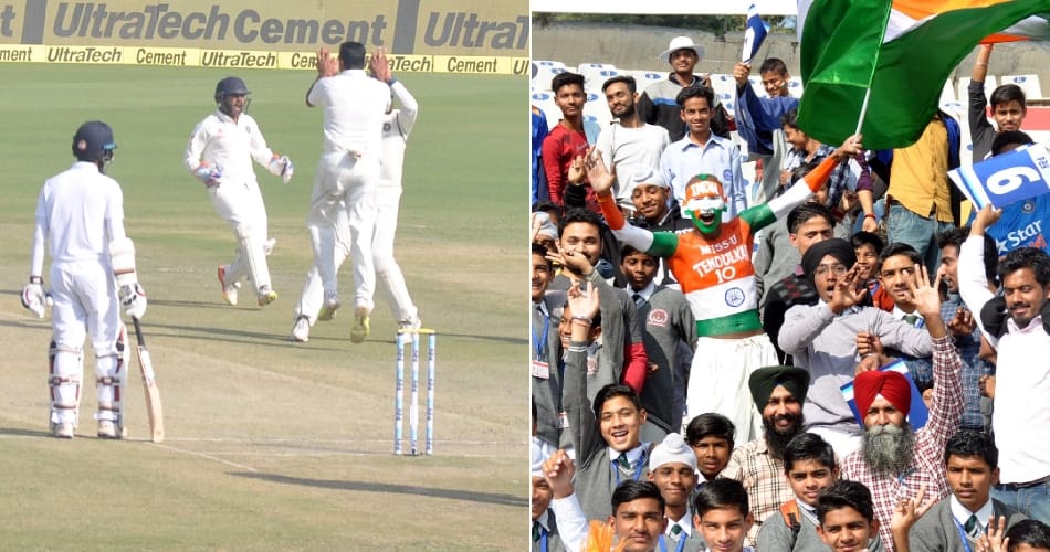 13th test match in indian vs england in pca stadium mohali, amazing photos of fans