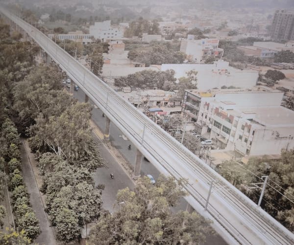  lucknow metro in Lucknow mahotsav.