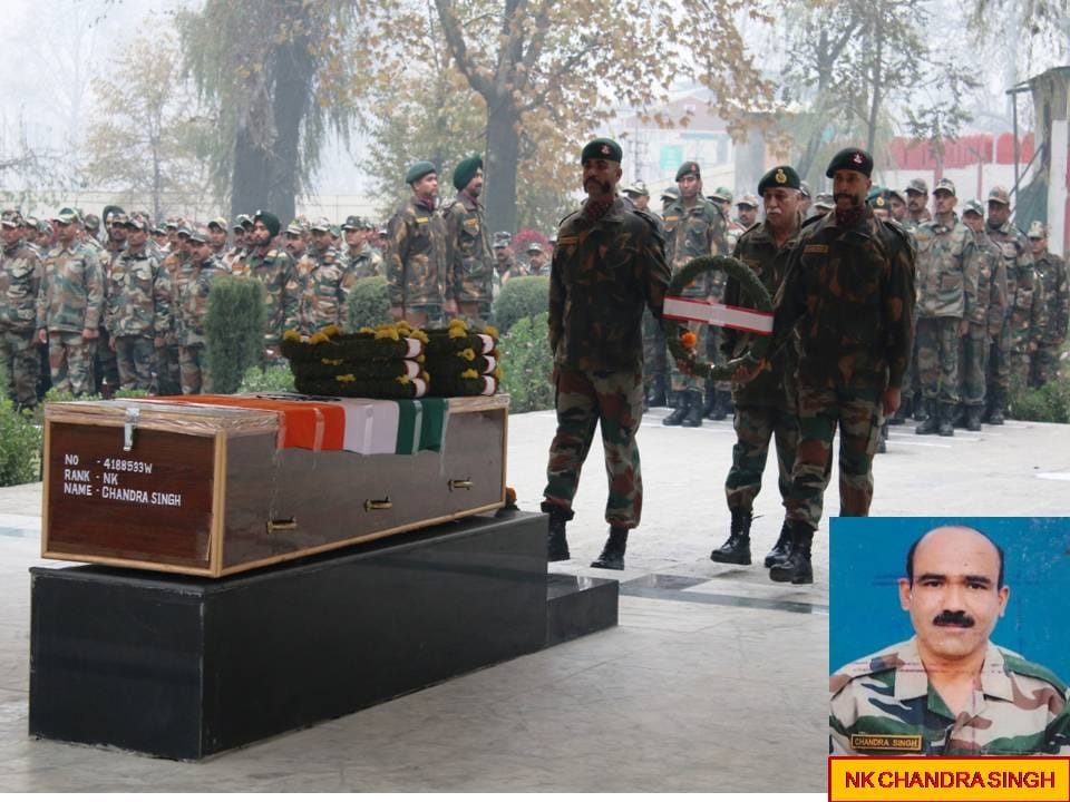  Wreath laying ceremony of Naik Chandra Singh
