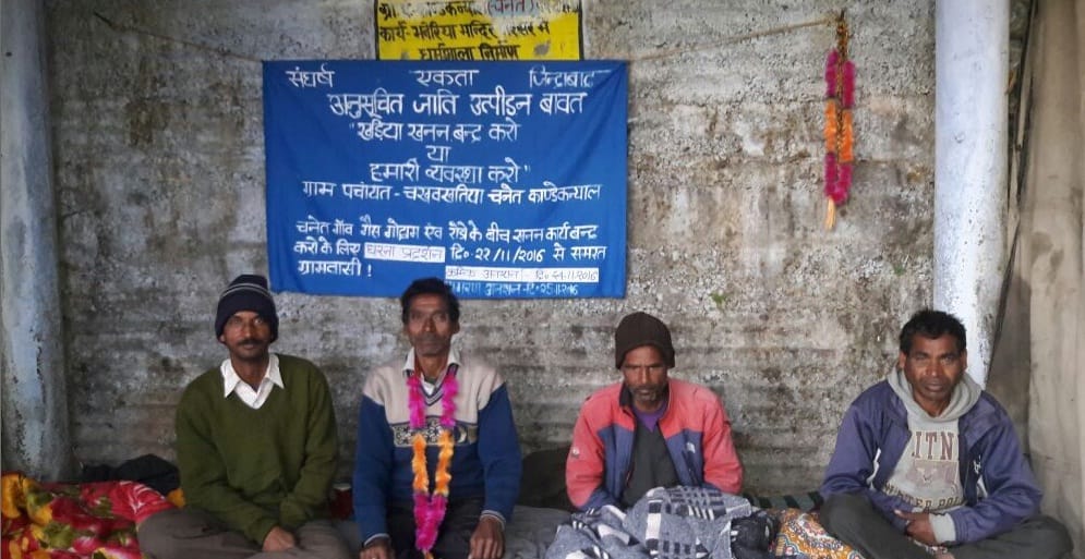 Mining began an indefinite fast demanding closure