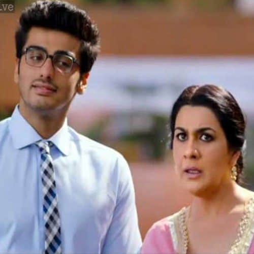 arjun kapoor and amrita singh is not working together