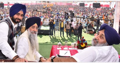 Sukhbir singh badal attacks on Arvind kejriwal on the issue of syl