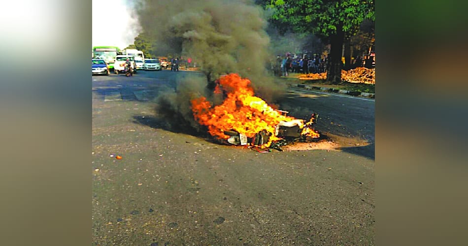 accident, kalka shimla highway, housing board, panchkula news