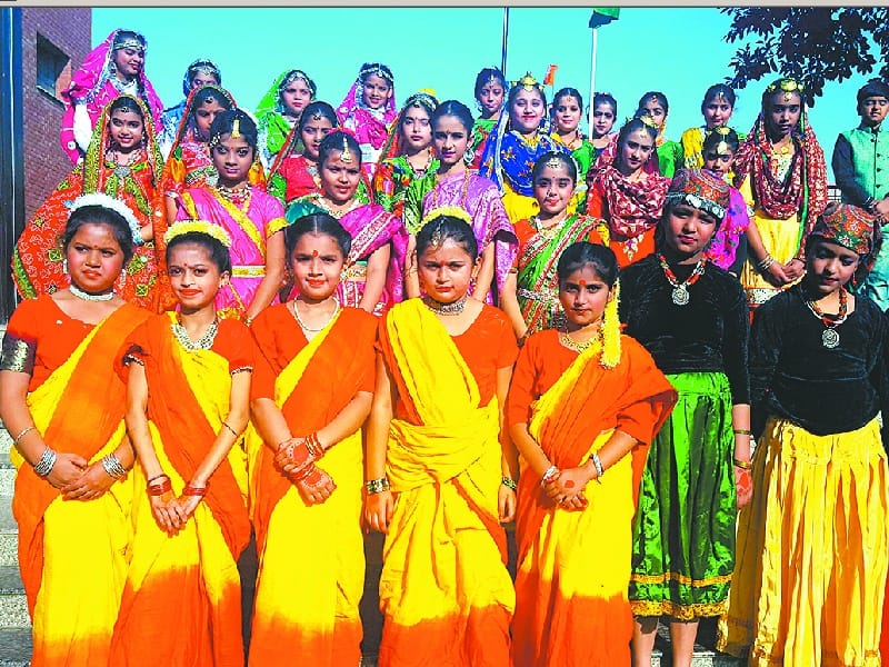 DAV Public School, Goodwill Day, Constitution Day, choreography, Patiala