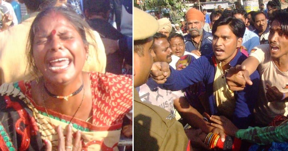 army truck suppressed little girl in ambala cantt, girl killed on the spot