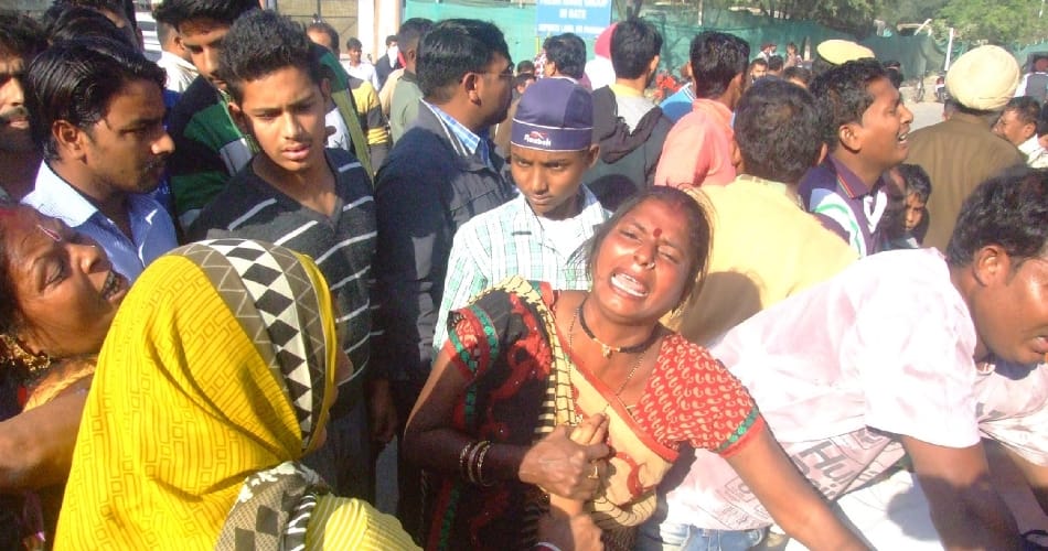 army truck suppressed little girl in ambala cantt, girl killed on the spot