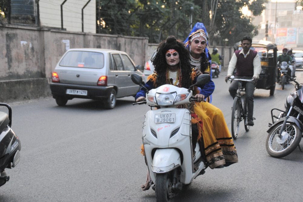  shiva and parvati went on activa