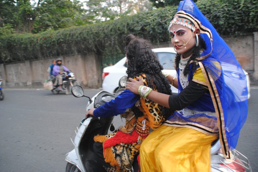  shiva and parvati went on activa